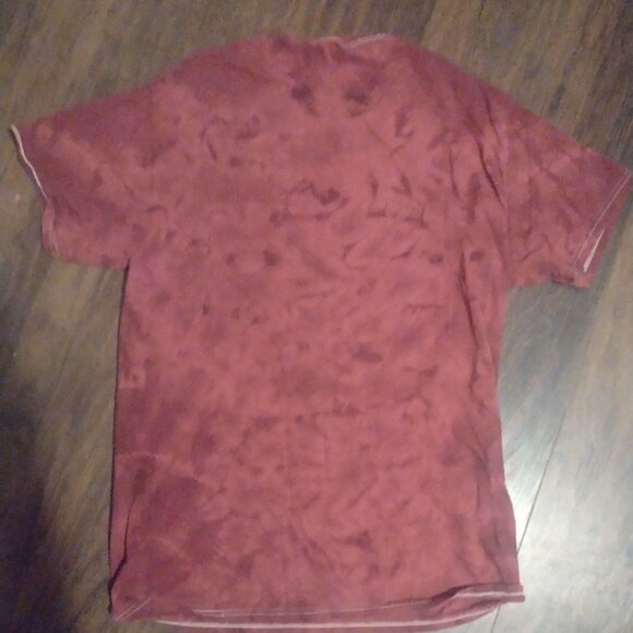 Iron Maiden burgundy tie dye Adult medium heavy metal tshirt - Picture 2 of 3